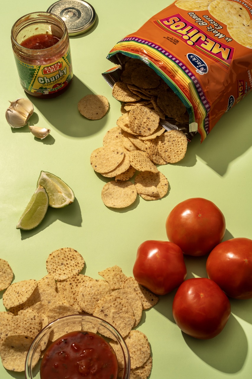 Mejitos y salsa Chunky